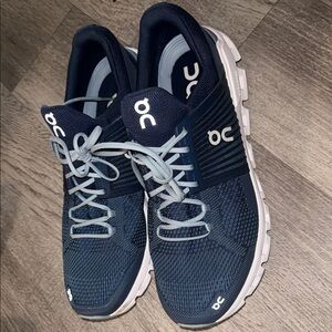 On Running Blue Athletic Shoes with Cushioned Midsole